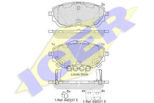 Колодки дисковые передние Toyota Corolla, Auris 1.3-1.8/1.4D 12> 182129, 182129 колодки дисковые передние Toyota Corolla, Auris 1.3-1.8/1.4D 12>
Колодки дисковые передние Toyota Corolla, Auris 1.3-1.8/1.4D 12> 182129, 182129 колодки дисковые передние Toyota Corolla, Auris 1.3-1.8/1.4D 12>