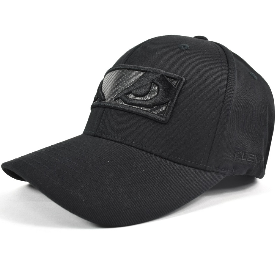 фото Бейсболка унисекс bad boy carbon cap черная, р.58