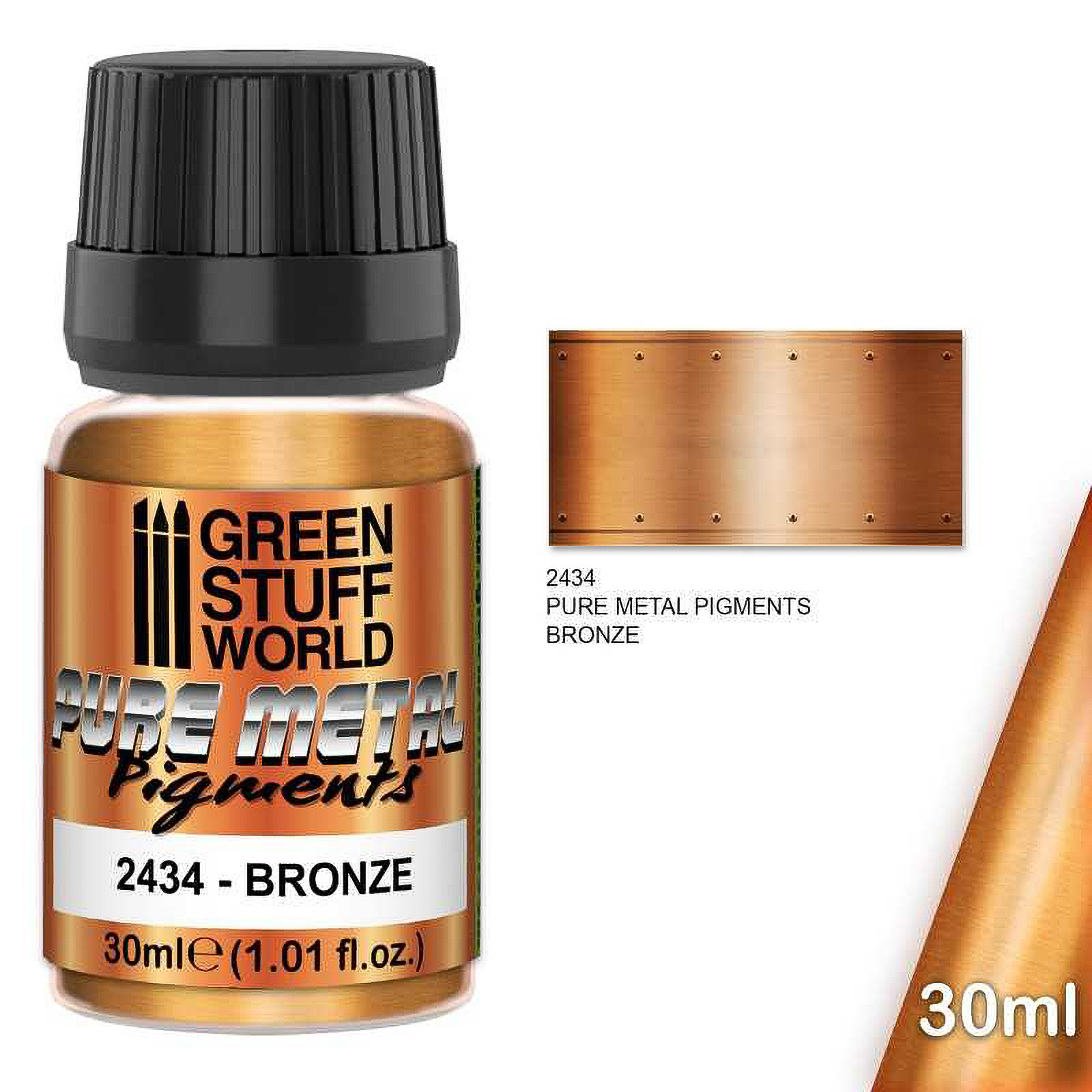 Пигмент порошковый Green Stuff World Pure Metal Pigments Bronze 30 мл, Pure Metal Pigments
Пигмент порошковый Green Stuff World Pure Metal Pigments Bronze 30 мл, Pure Metal Pigments