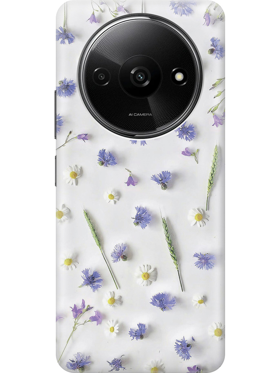 Силиконовый чехол на Xiaomi Redmi A3 с рисунком "Ромашки и колоски", Белый;зеленый;фиолетовый, 20012118
Силиконовый чехол на Xiaomi Redmi A3 с рисунком "Ромашки и колоски", Белый;зеленый;фиолетовый, 20012118