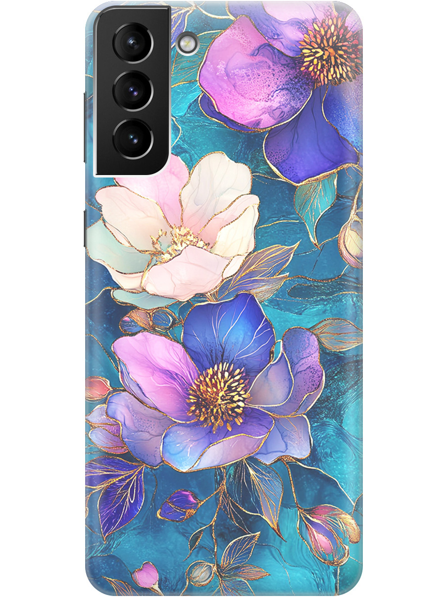 Силиконовый чехол на Samsung Galaxy S21+ с принтом "Фиолетовые цветы и листья", Прозрачный;белый;синий, 724127523
Силиконовый чехол на Samsung Galaxy S21+ с принтом "Фиолетовые цветы и листья", Прозрачный;белый;синий, 724127523