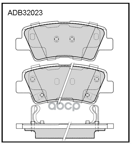 Колодки Задние Hyundai Solaris Hatchback/Sonata 08->/Kia Soul Adb 32023 Hyundai Solaris Ha
Колодки Задние Hyundai Solaris Hatchback/Sonata 08->/Kia Soul Adb 32023 Hyundai Solaris Ha