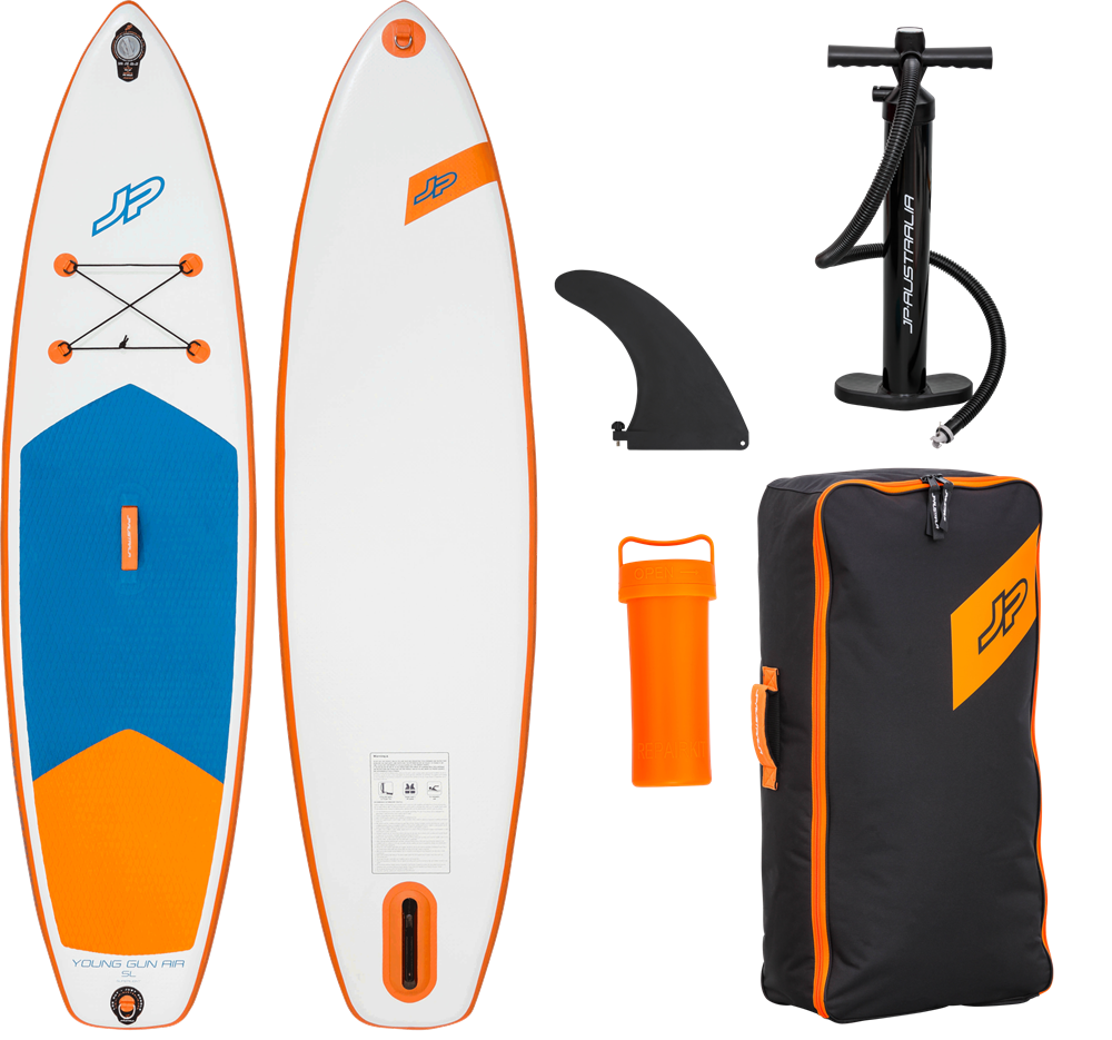 SUP-доска JP-Australia Young Gun Air 9' 270х66х12см, насос, плавник, ремнаб.,сумка,до 60кг, Белый;синий;оранжевый;разноцветный, Young Gun Air
SUP-доска JP-Australia Young Gun Air 9' 270х66х12см, насос, плавник, ремнаб.,сумка,до 60кг, Белый;синий;оранжевый;разноцветный, Young Gun Air