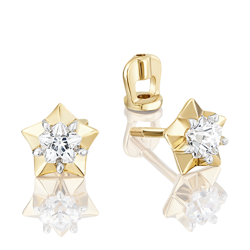 Серьги из желтого золота с фианитом PLATINA jewelry 02-3635-00-501-1130-38, 02-3635-00-501-1130-38
Серьги из желтого золота с фианитом PLATINA jewelry 02-3635-00-501-1130-38, 02-3635-00-501-1130-38