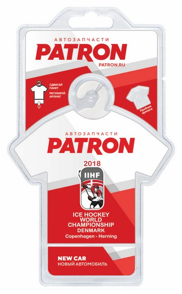 Ароматизатор подвесной картонный, майка ЧМ по хоккею 2018, новый автомобиль PATRON PAF1002, Белый;красный
Ароматизатор подвесной картонный, майка ЧМ по хоккею 2018, новый автомобиль PATRON PAF1002, Белый;красный