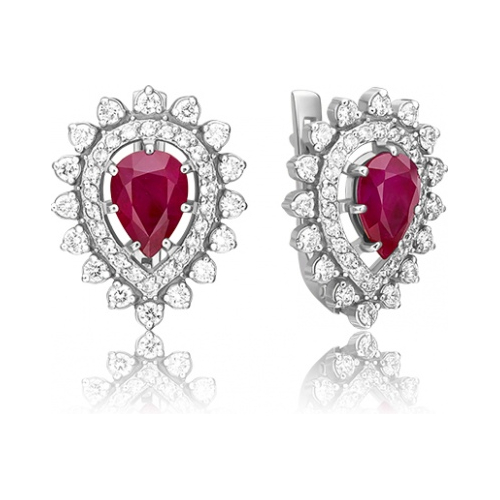 Серьги из белого золота с рубином/бриллиантом PLATINA jewelry 02-0172-00-107-1120-30, 02-0172-00-107-1120-30
Серьги из белого золота с рубином/бриллиантом PLATINA jewelry 02-0172-00-107-1120-30, 02-0172-00-107-1120-30