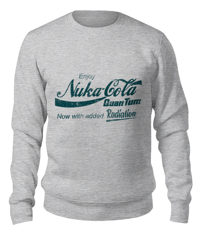 Свитшот унисекс Printio Nuka-cola quantum. fallout серый M, Nuka-cola quantum. fallout
Свитшот унисекс Printio Nuka-cola quantum. fallout серый M, Nuka-cola quantum. fallout