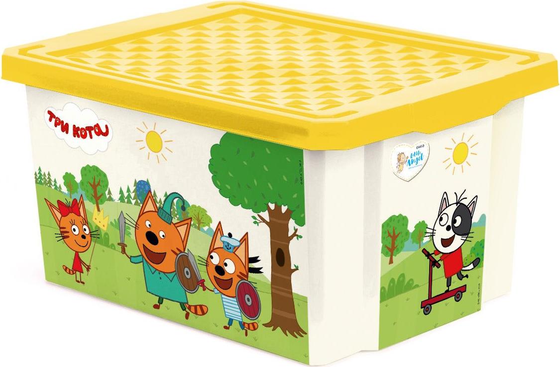 фото Детский ящик little angel три кота игры веселье, 17 л