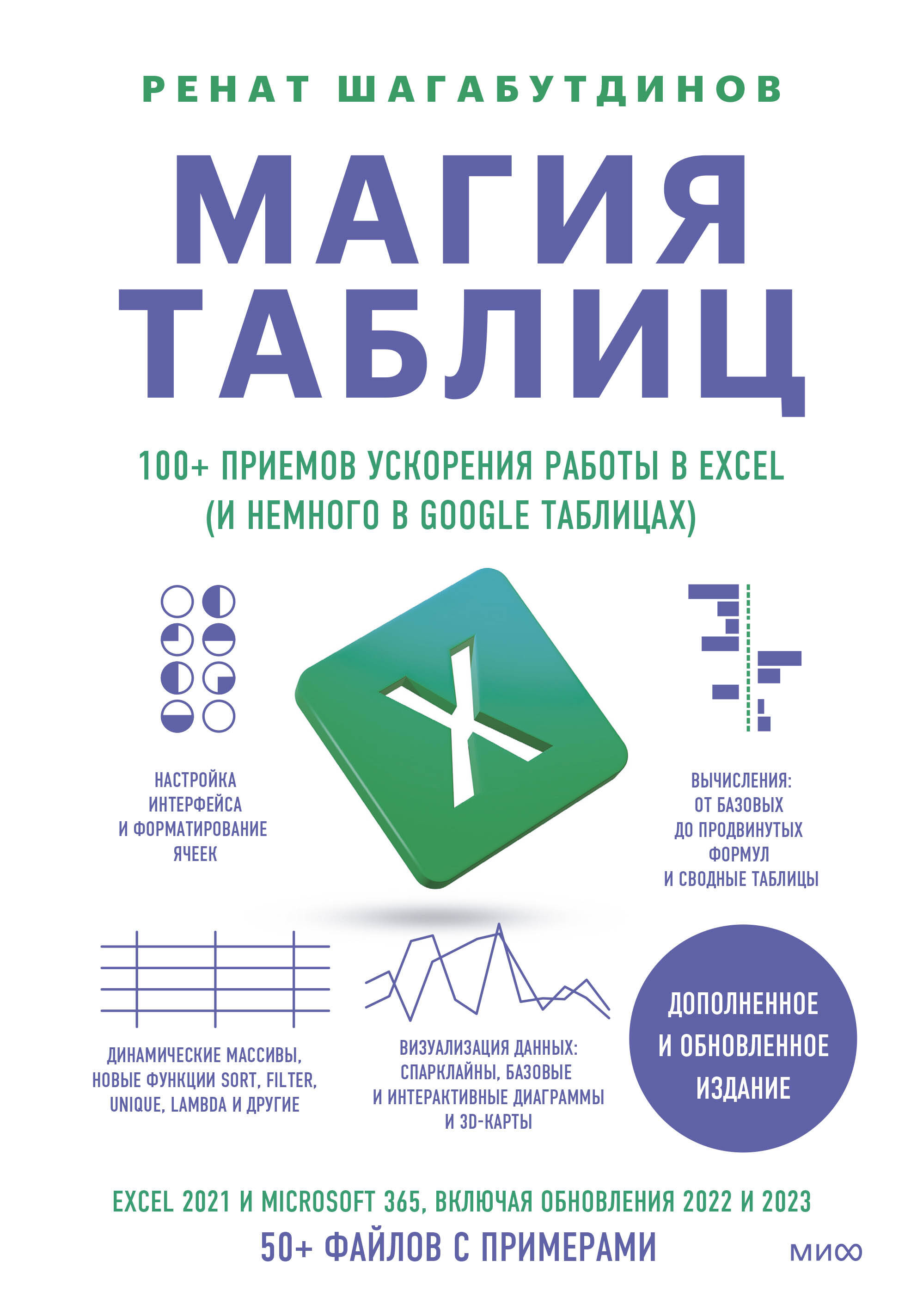 Магия таблиц 100+ приемов ускорения работы в Excel и немного в Google Таблицах
Магия таблиц 100+ приемов ускорения работы в Excel и немного в Google Таблицах