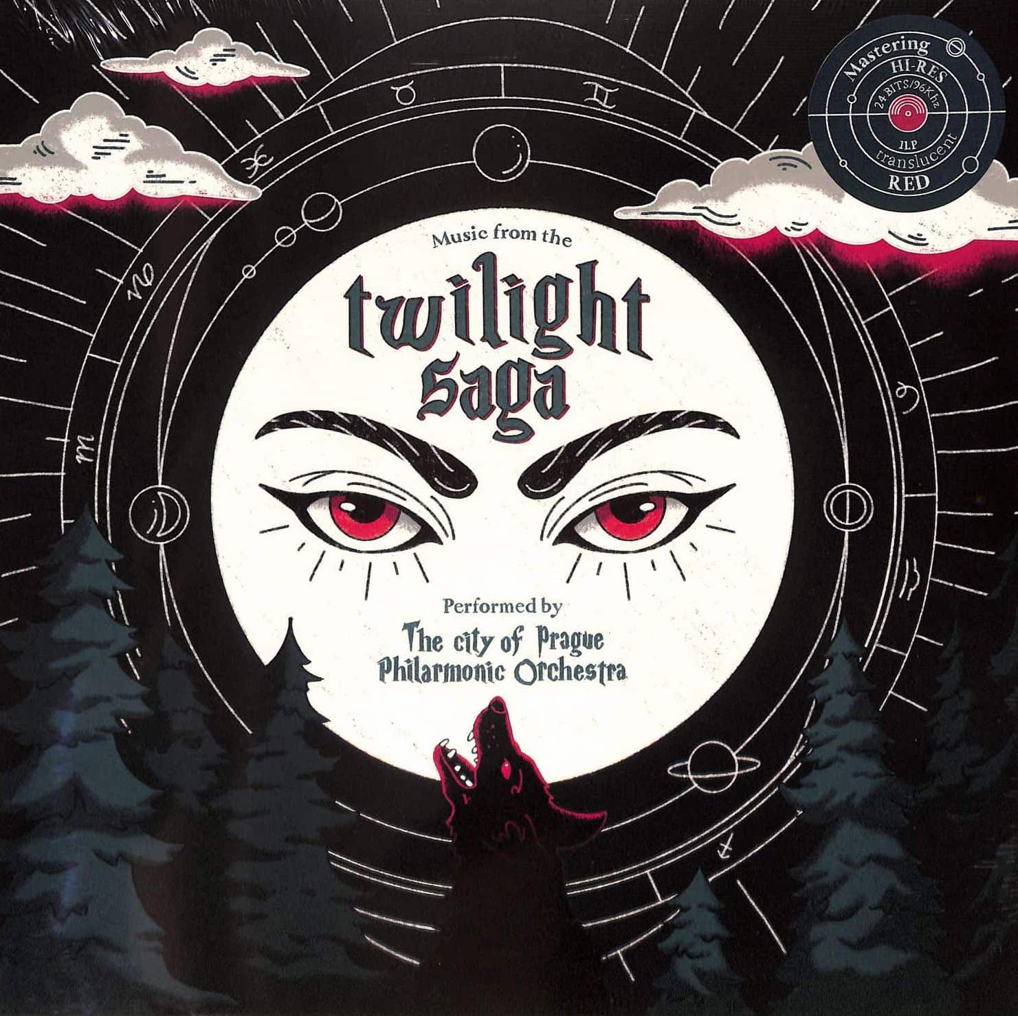 The City of Prague Philharmonic Orchestra Music From The Twilight Saga (Tr. Red Vinyl) LP
The City of Prague Philharmonic Orchestra Music From The Twilight Saga (Tr. Red Vinyl) LP