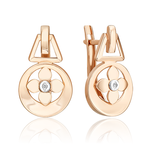 Серьги из комбинированного золота с бриллиантом PLATINA jewelry 02-5006-00-101-1111, 02-5006-00-101-1111
Серьги из комбинированного золота с бриллиантом PLATINA jewelry 02-5006-00-101-1111, 02-5006-00-101-1111
