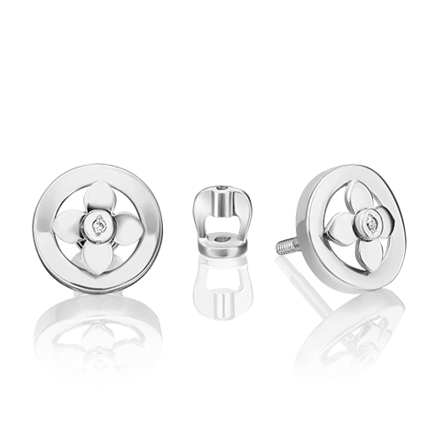 Серьги из белого золота с бриллиантом PLATINA jewelry 02-5007-00-101-1120, 02-5007-00-101-1120
Серьги из белого золота с бриллиантом PLATINA jewelry 02-5007-00-101-1120, 02-5007-00-101-1120