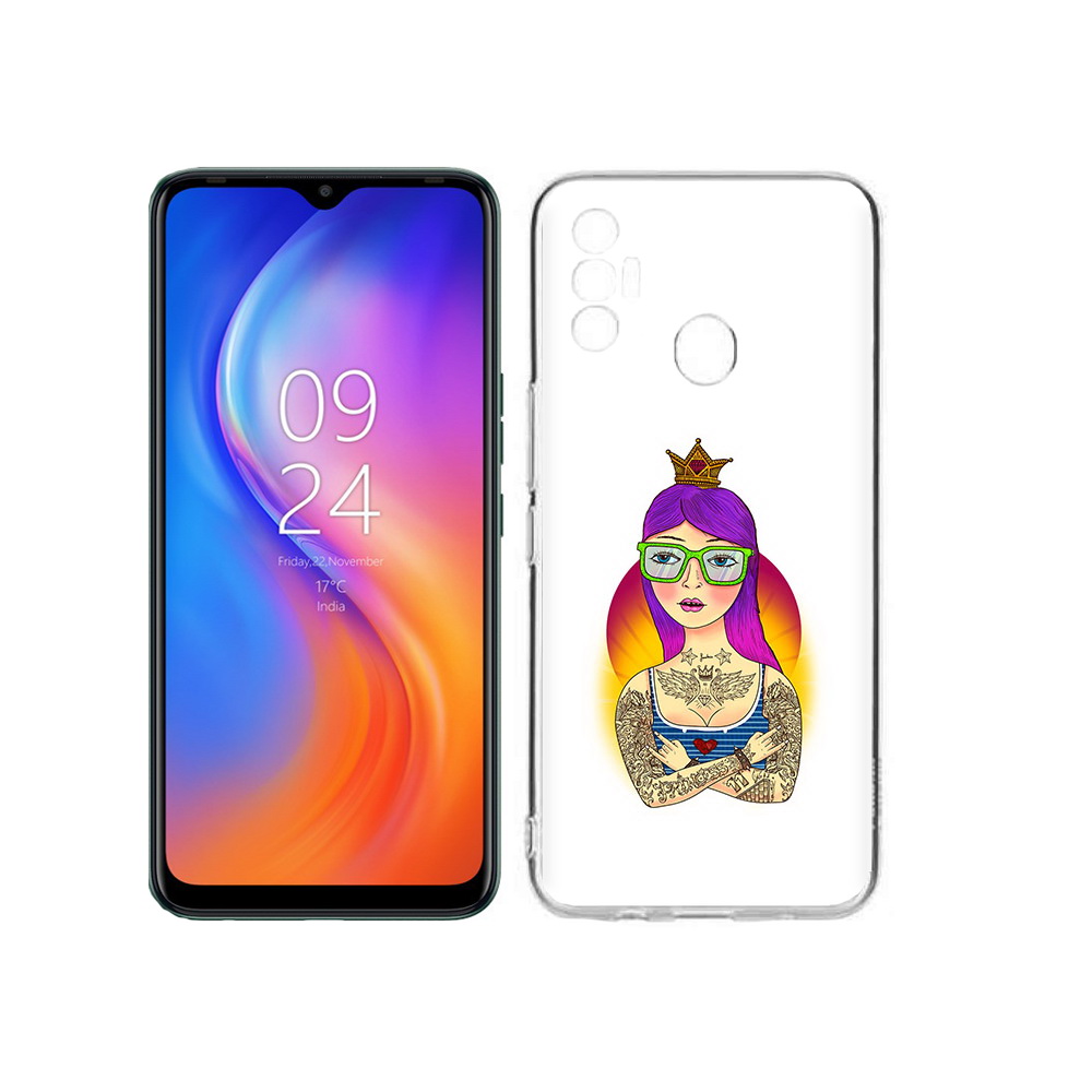 Чехол MyPads Tocco для Tecno Spark 7 девушка в татуировках с короной, Прозрачный, Tocco
Чехол MyPads Tocco для Tecno Spark 7 девушка в татуировках с короной, Прозрачный, Tocco