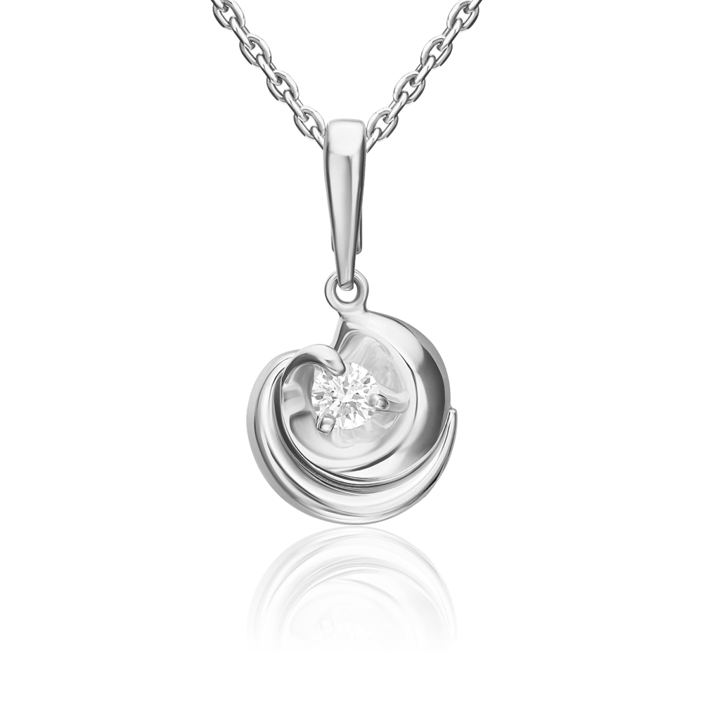 Кулон из белого золота PLATINA jewelry 03-3454-00-101-1120, бриллиант, 03-3454-00-101-1120
Кулон из белого золота PLATINA jewelry 03-3454-00-101-1120, бриллиант, 03-3454-00-101-1120