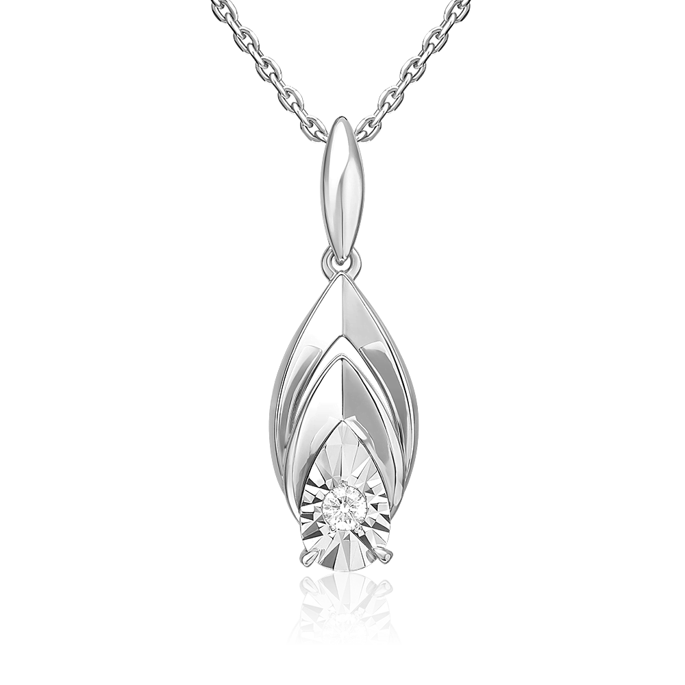 Кулон из белого золота PLATINA jewelry 03-3471-00-101-1120, бриллиант, 03-3471-00-101-1120
Кулон из белого золота PLATINA jewelry 03-3471-00-101-1120, бриллиант, 03-3471-00-101-1120