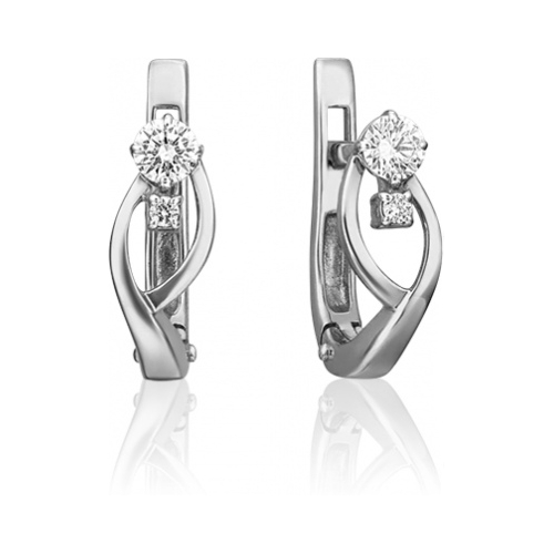 Серьги из белого золота с бриллиантом PLATINA jewelry 02-0366-00-101-1120-30, 02-0366-00-101-1120-30
Серьги из белого золота с бриллиантом PLATINA jewelry 02-0366-00-101-1120-30, 02-0366-00-101-1120-30