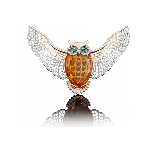 Брошь из золота PLATINA jewelry 04-0145-00-272-1110-46, янтарь\фианит, 04-0145-00-272-1110-46
Брошь из золота PLATINA jewelry 04-0145-00-272-1110-46, янтарь\фианит, 04-0145-00-272-1110-46