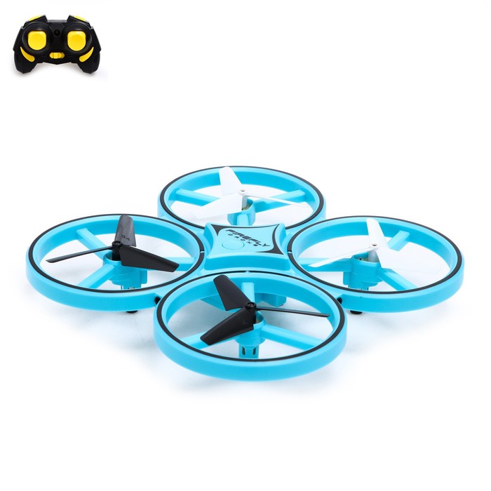 Квадрокоптер радиоуправляемый DRONE, подсветка, работает от аккумулятора, цвет синий
Квадрокоптер радиоуправляемый DRONE, подсветка, работает от аккумулятора, цвет синий