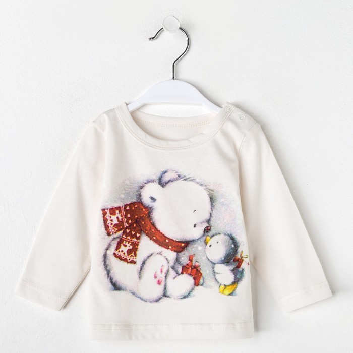 Лонгслив детский, цвет бежевый, рост 74 см (48)
Лонгслив детский, цвет бежевый, рост 74 см (48)