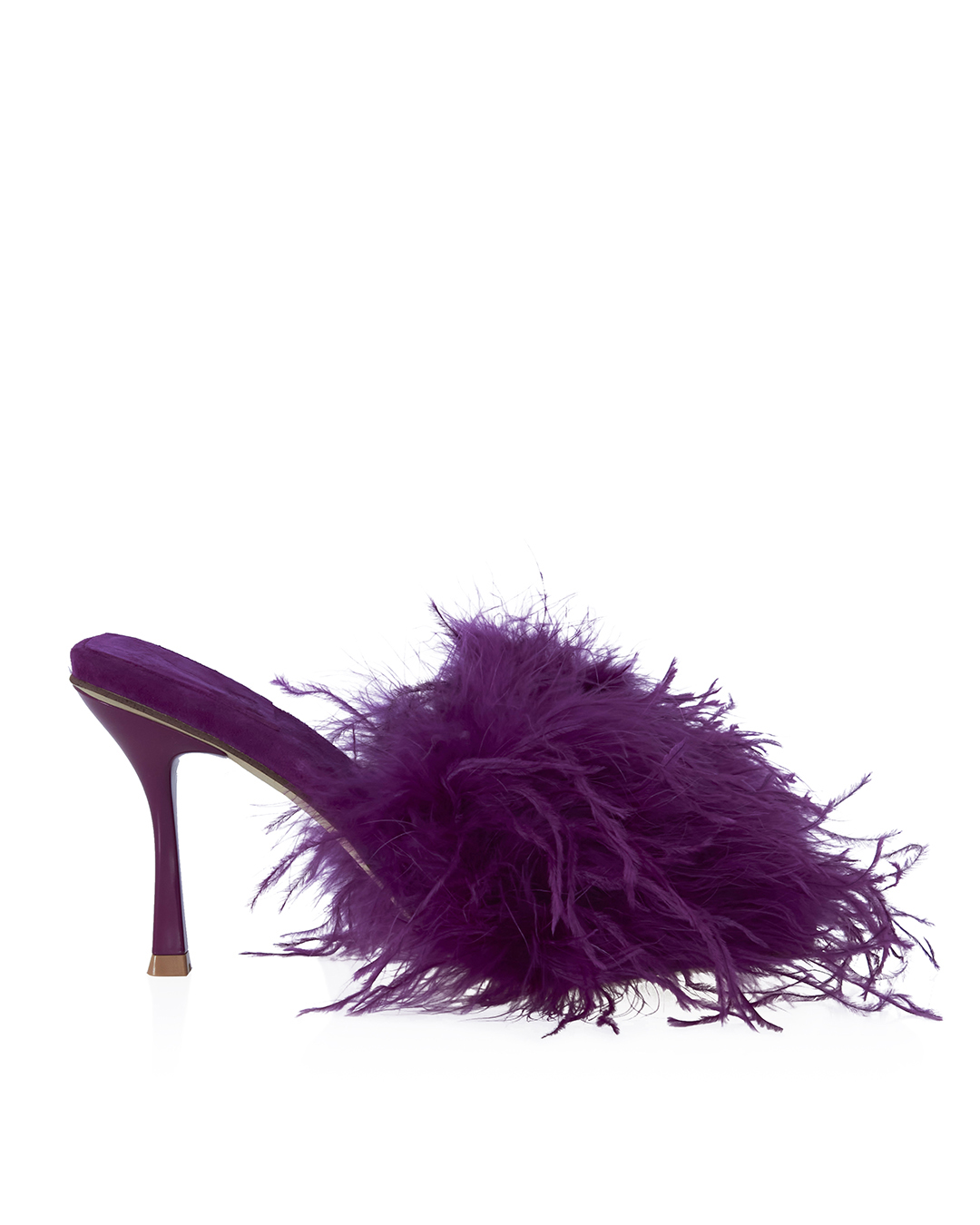 фото Шлепанцы женские jeffrey campbell chauffeur фиолетовые 39 it