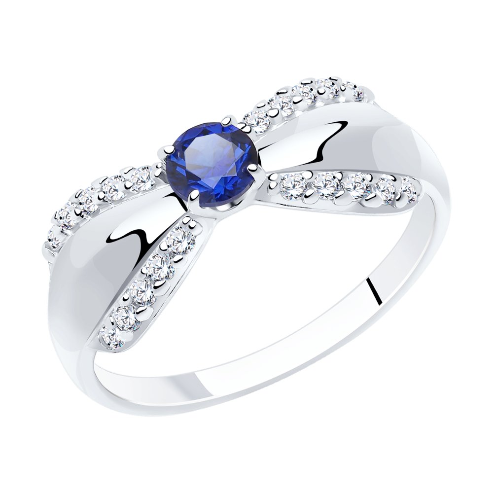 фото Кольцо женское diamant 94-310-00750-1 р.16.5