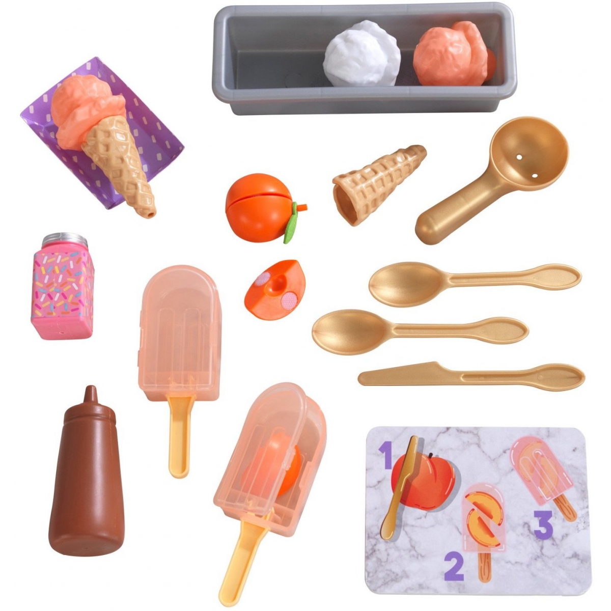 фото Игровой набор kidkraft мороженое фруктовое 10198_ke