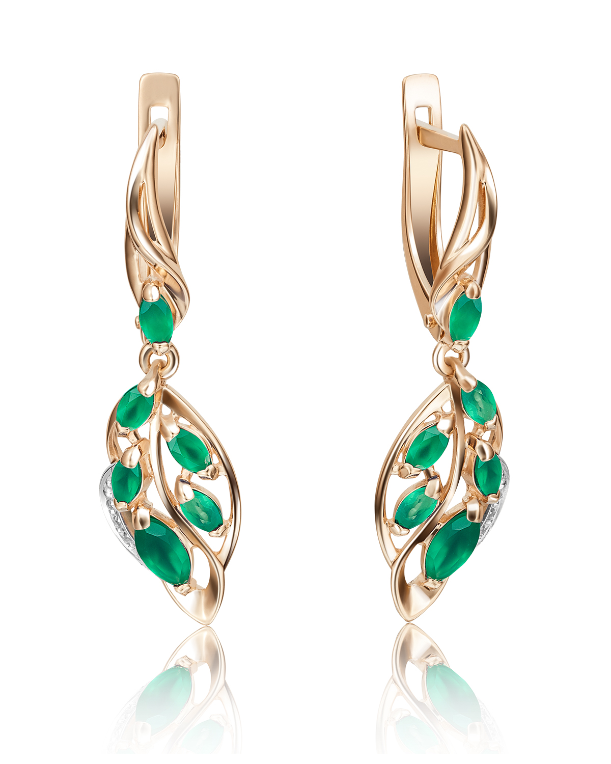 Серьги из золота с изумрудом PLATINA jewelry 02-4032-00-106-1111-30, 02-4032-00-106-1111-30
Серьги из золота с изумрудом PLATINA jewelry 02-4032-00-106-1111-30, 02-4032-00-106-1111-30