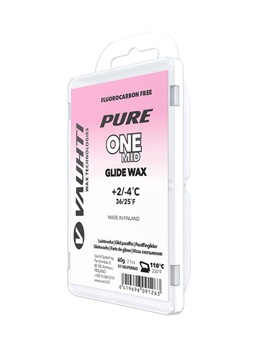 Безфтористый Парафин Скольжения Жидкий Vauhti Pure One Mid (+2/-4) (Б/Р) 2023-24, Розовый, Pure One Mid (+2/-4)
Безфтористый Парафин Скольжения Жидкий Vauhti Pure One Mid (+2/-4) (Б/Р) 2023-24, Розовый, Pure One Mid (+2/-4)