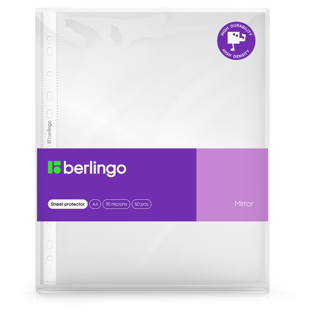 Папка-вкладыш с перфорацией Berlingo "Mirror", А4, 110мкм, глянцевая, в пакете, (50шт.)
Папка-вкладыш с перфорацией Berlingo "Mirror", А4, 110мкм, глянцевая, в пакете, (50шт.)