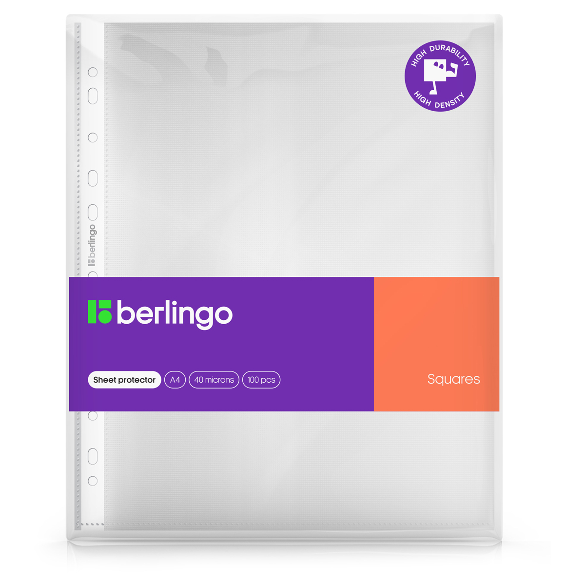 Папка-вкладыш с перфорацией Berlingo "Squares", А4, 40мкм, перфорированная текстура, ма
Папка-вкладыш с перфорацией Berlingo "Squares", А4, 40мкм, перфорированная текстура, ма
