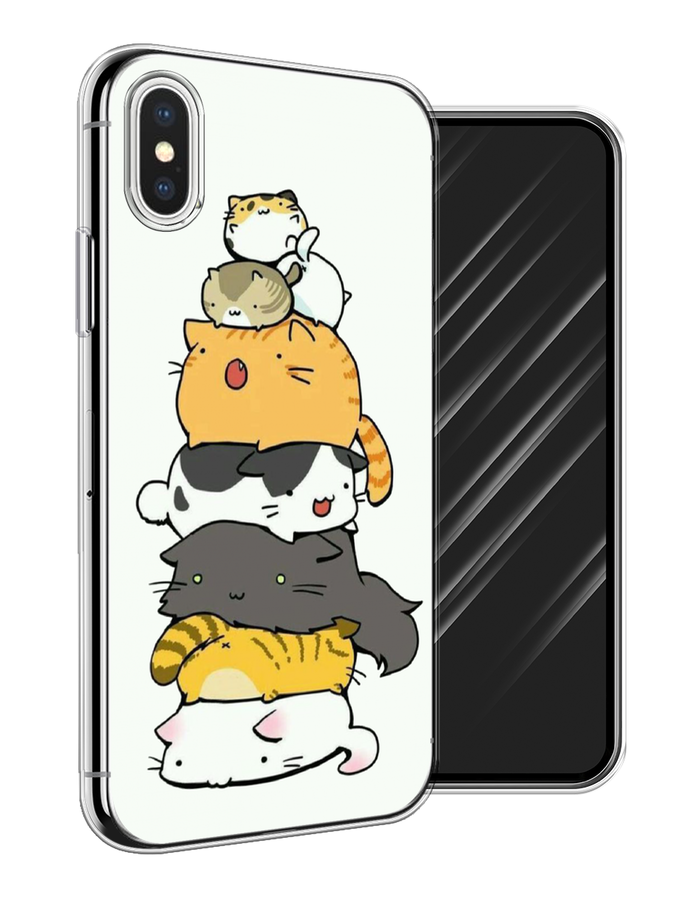 Чехол Awog на Apple iPhone XS (10S) / Айфон XS (10S) "Бутерброд из котиков", Разноцветный, 11850-10
Чехол Awog на Apple iPhone XS (10S) / Айфон XS (10S) "Бутерброд из котиков", Разноцветный, 11850-10