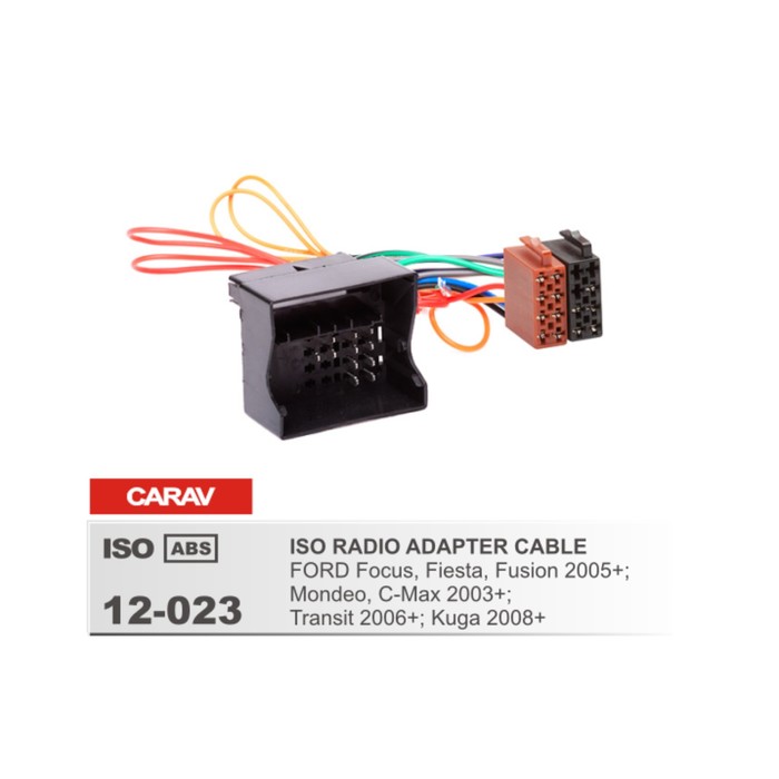 Евро разъем CARAV 12-023 (ISO адаптер FORD Focus, Fiesta, Fusion 2005+; Mondeo, C-Max 2003
Евро разъем CARAV 12-023 (ISO адаптер FORD Focus, Fiesta, Fusion 2005+; Mondeo, C-Max 2003