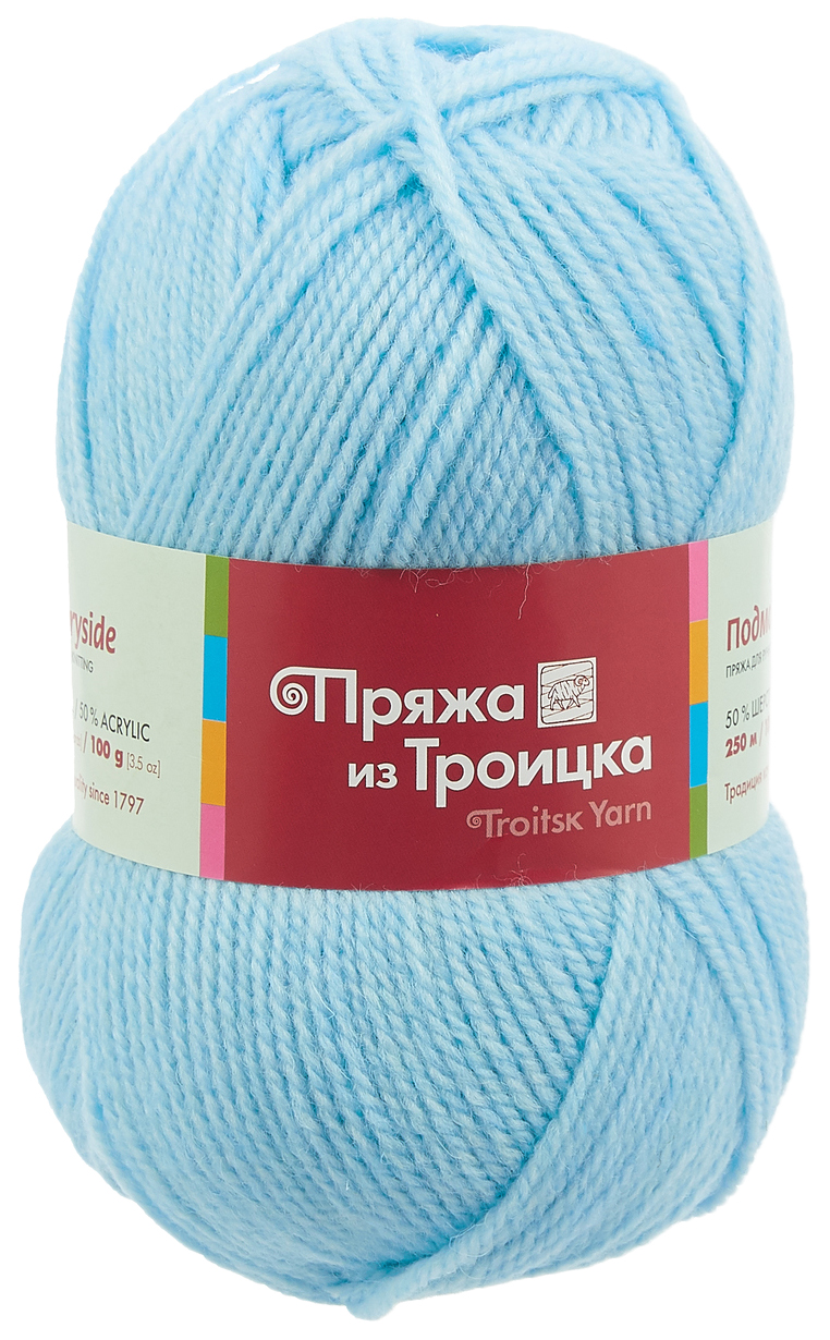 Пряжа Троицкая камвольная фабрика 366001 Подмосковная 0276 бледно-голубой, Подмосковная
Пряжа Троицкая камвольная фабрика 366001 Подмосковная 0276 бледно-голубой, Подмосковная