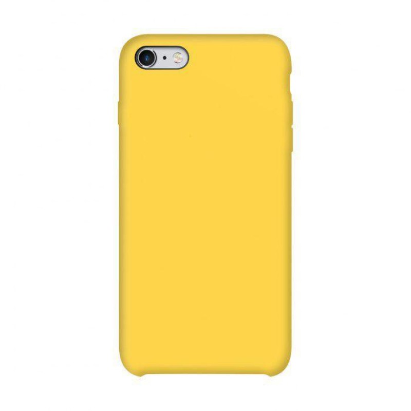 фото Чехол silicone для iphone 6 plus/6s plus overlay (желтый) ёmart
