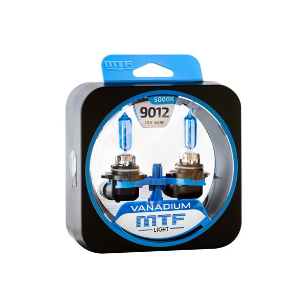 фото Лампы галогенные mtf light hir2 (9012) 12v 55w vanadium hvn12h2