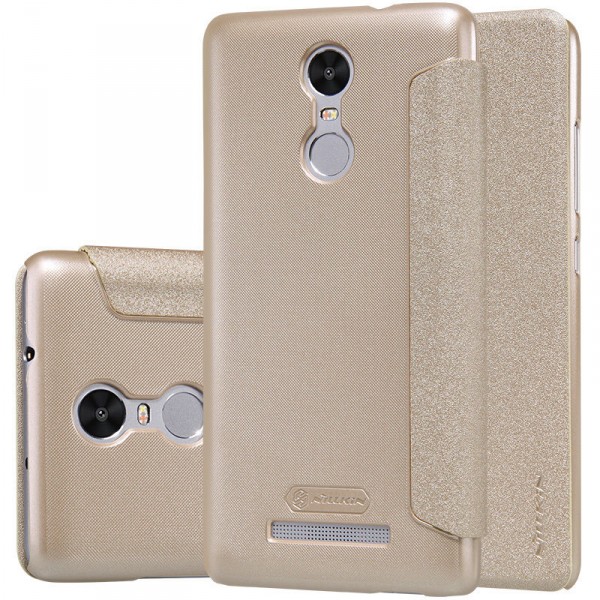 фото Чехол nillkin sparkle series для xiaomi redmi note 3 / redmi note 3 pro gold