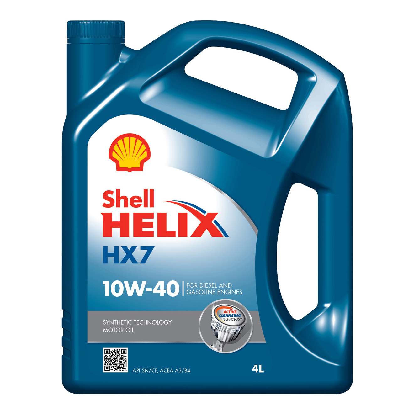 фото Моторное масло shell helix hx7 10w-40 4л