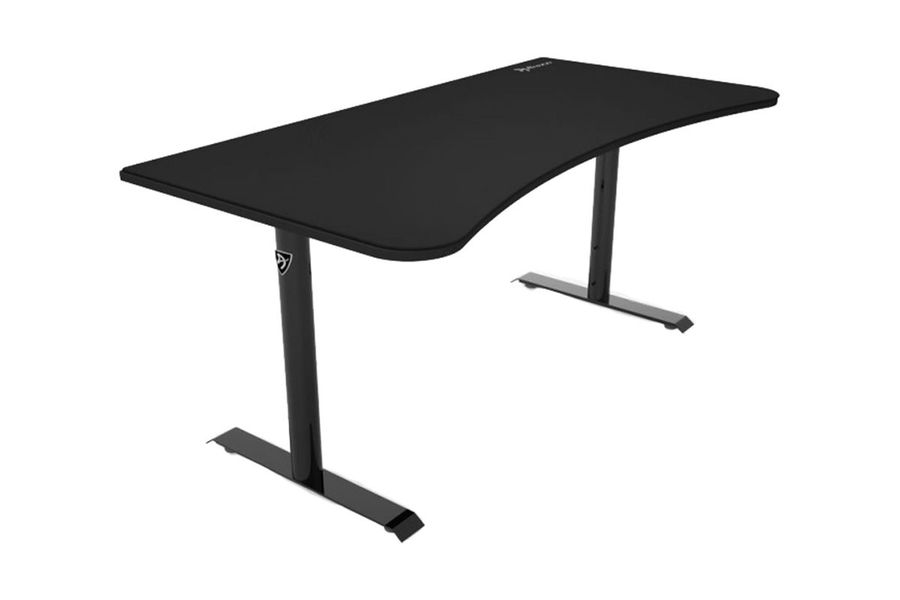 фото Компьютерный стол arozzi arena gaming desk/черный мдф/черный металл