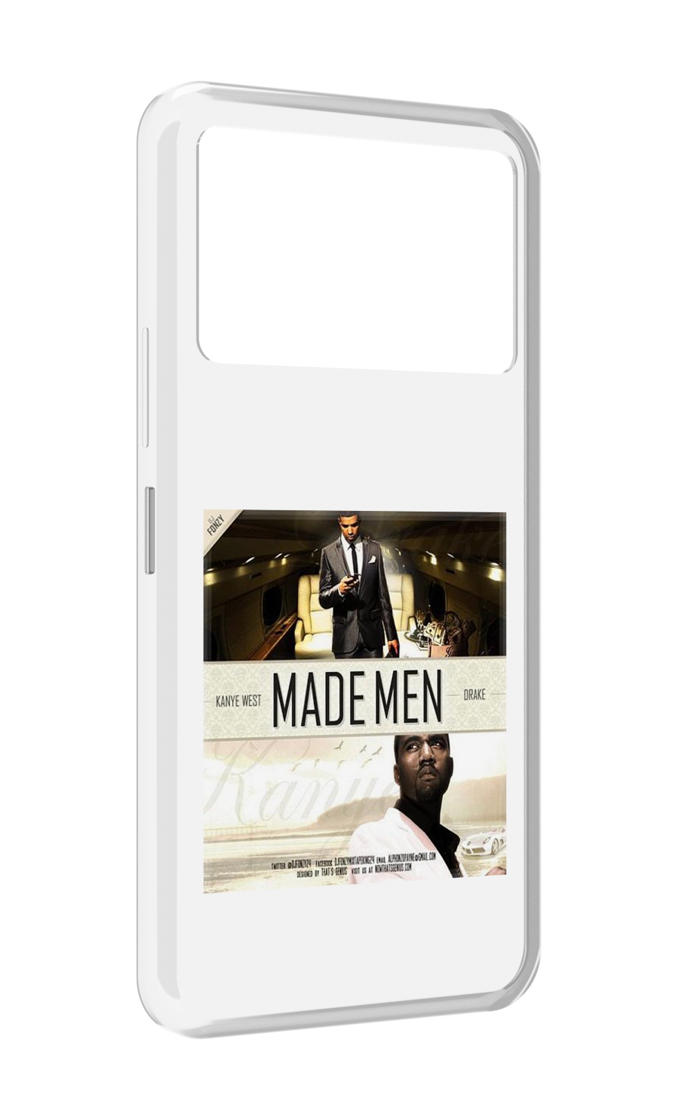 Чехол MyPads Kanye West & Drake - Made Men для Infinix NOTE 12 VIP (X672), Прозрачный, Tocco
Чехол MyPads Kanye West & Drake - Made Men для Infinix NOTE 12 VIP (X672), Прозрачный, Tocco