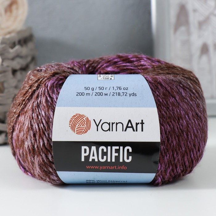 Пряжа YarnArt "Pacific" 80 акрил, 20% шерсть 200 м, 1 шт, 50 г 307 (9320837), Разноцветный
Пряжа YarnArt "Pacific" 80 акрил, 20% шерсть 200 м, 1 шт, 50 г 307 (9320837), Разноцветный