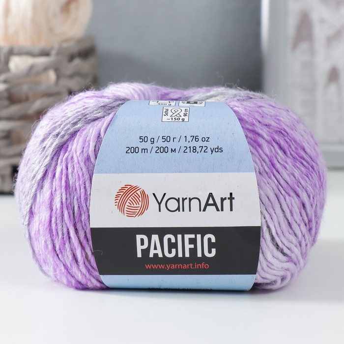Пряжа YarnArt "Pacific" 80 акрил, 20% шерсть 200 м, 1 шт, 50 г 308 (9320836), Разноцветный
Пряжа YarnArt "Pacific" 80 акрил, 20% шерсть 200 м, 1 шт, 50 г 308 (9320836), Разноцветный