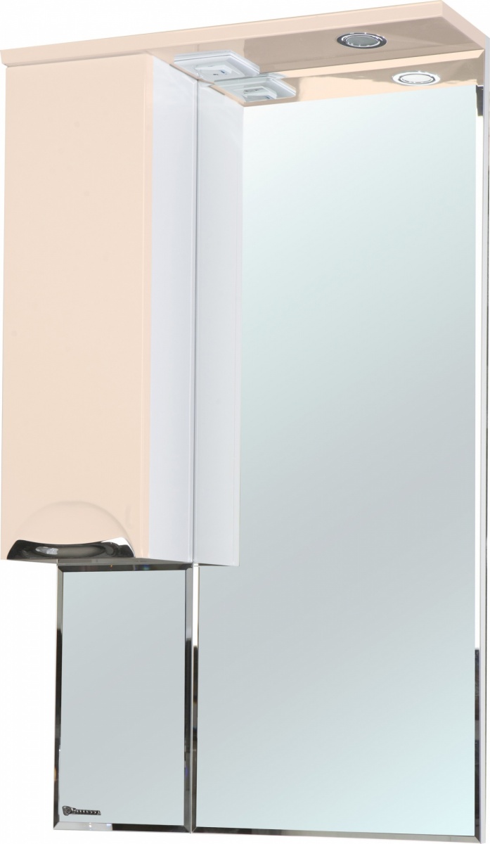 Зеркало со шкафом Bellezza Альфа 55 L 4618808002070 с подсветкой Белое Бежевое, Бежевый, Альфа
Зеркало со шкафом Bellezza Альфа 55 L 4618808002070 с подсветкой Белое Бежевое, Бежевый, Альфа