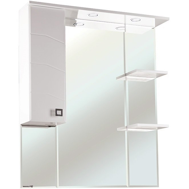 Зеркало со шкафом Bellezza Джулия 75 L 4611212002018 с подсветкой L Белое, Белый, Джулия
Зеркало со шкафом Bellezza Джулия 75 L 4611212002018 с подсветкой L Белое, Белый, Джулия