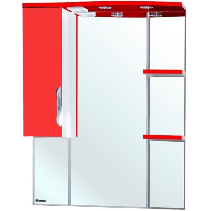 Зеркало со шкафом Bellezza Лагуна 75 L 4612112002030 с подсветкой L Красное Белое, Красный, Лагуна
Зеркало со шкафом Bellezza Лагуна 75 L 4612112002030 с подсветкой L Красное Белое, Красный, Лагуна