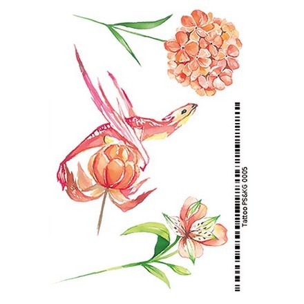 Набор, Полисфера, Переводная татуировка №005, 2 шт.
Набор, Полисфера, Переводная татуировка №005, 2 шт.