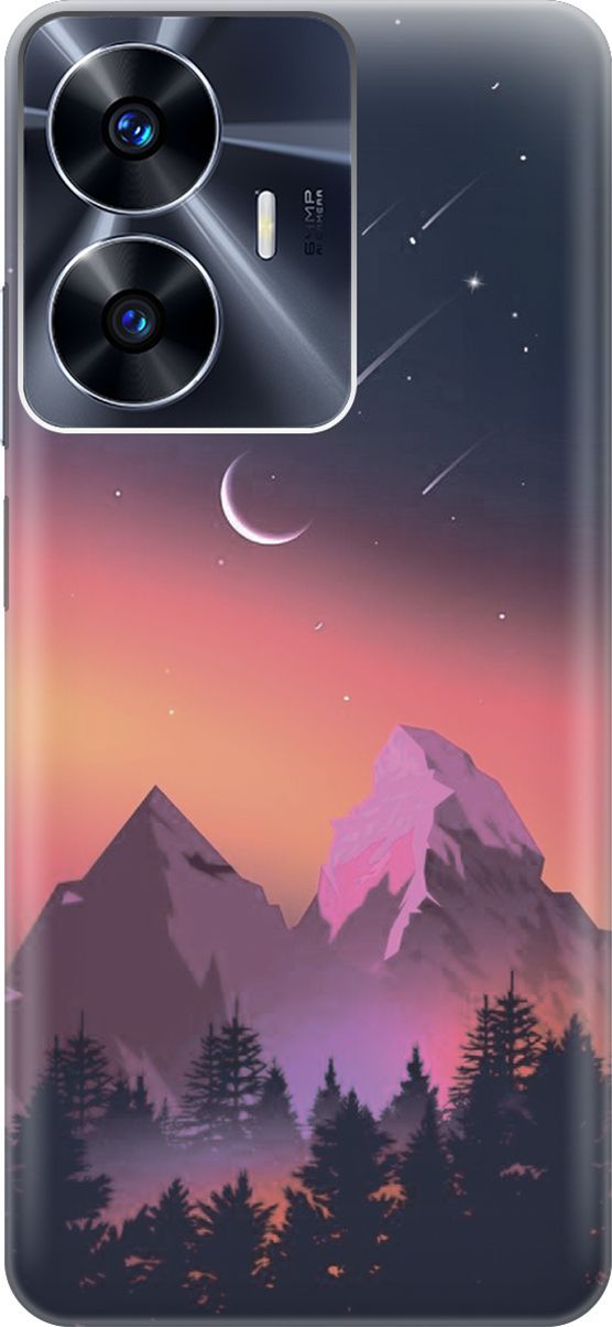 Силиконовый чехол на Realme C55 / Рилми С55 с принтом "Горы и звездопад", Оранжевый;черный, 159493
Силиконовый чехол на Realme C55 / Рилми С55 с принтом "Горы и звездопад", Оранжевый;черный, 159493