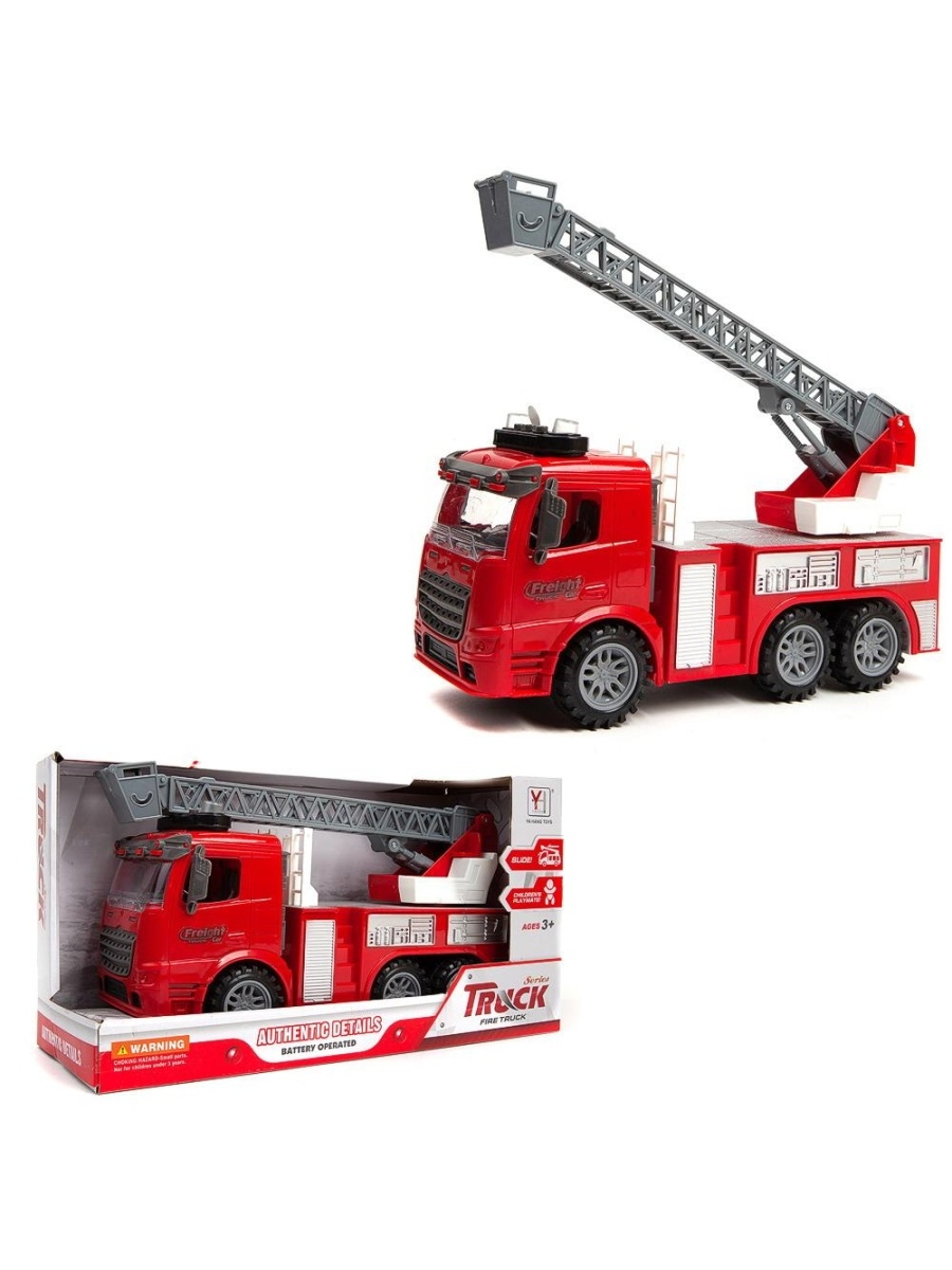 Машинка AB Toys Пожарная машина с выдвижной лестницей, пластмасс. инерционная, 34х13х19 см 
Машинка AB Toys Пожарная машина с выдвижной лестницей, пластмасс. инерционная, 34х13х19 см
