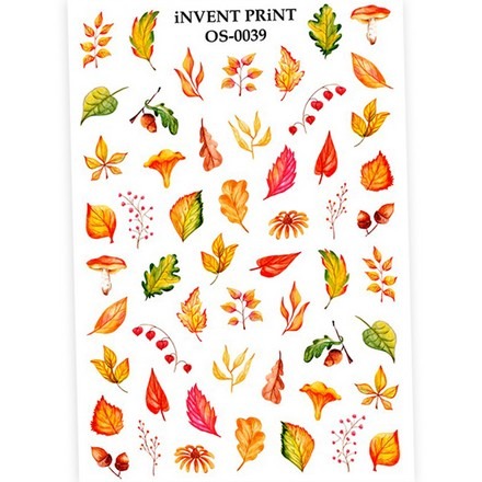 Набор, iNVENT PRiNT, Слайдер-дизайн «Осень. Веточки. Листья» №OS-39, 3 шт., Разноцветный
Набор, iNVENT PRiNT, Слайдер-дизайн «Осень. Веточки. Листья» №OS-39, 3 шт., Разноцветный