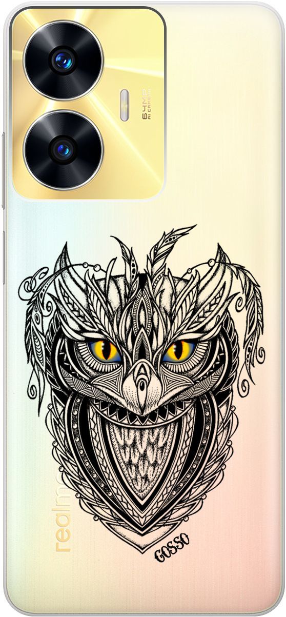 Силиконовый чехол на Realme C55 с 3D принтом "Grand Owl" прозрачный, Прозрачный;желтый, 159498
Силиконовый чехол на Realme C55 с 3D принтом "Grand Owl" прозрачный, Прозрачный;желтый, 159498