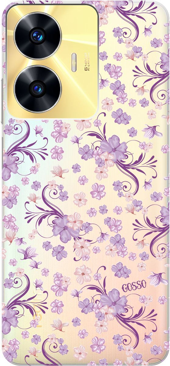 Силиконовый чехол на Realme C55 с 3D принтом "Lilac Flowers" прозрачный, Прозрачный;фиолетовый, 159498
Силиконовый чехол на Realme C55 с 3D принтом "Lilac Flowers" прозрачный, Прозрачный;фиолетовый, 159498